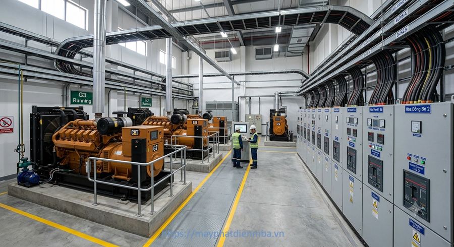 Các phương pháp hòa đồng bộ máy phát điện