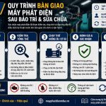 Bàn giao máy phát điện sau bảo trì và sửa chữa chuyên nghiệp