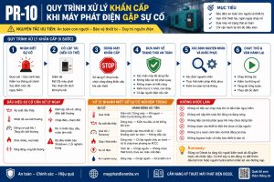Xử lý sự cố khẩn cấp khi máy phát điện gặp sự cố